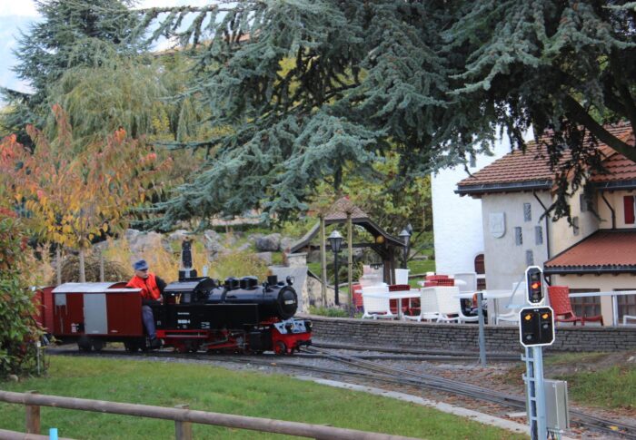 Le Swiss vapeur parc au Bouveret