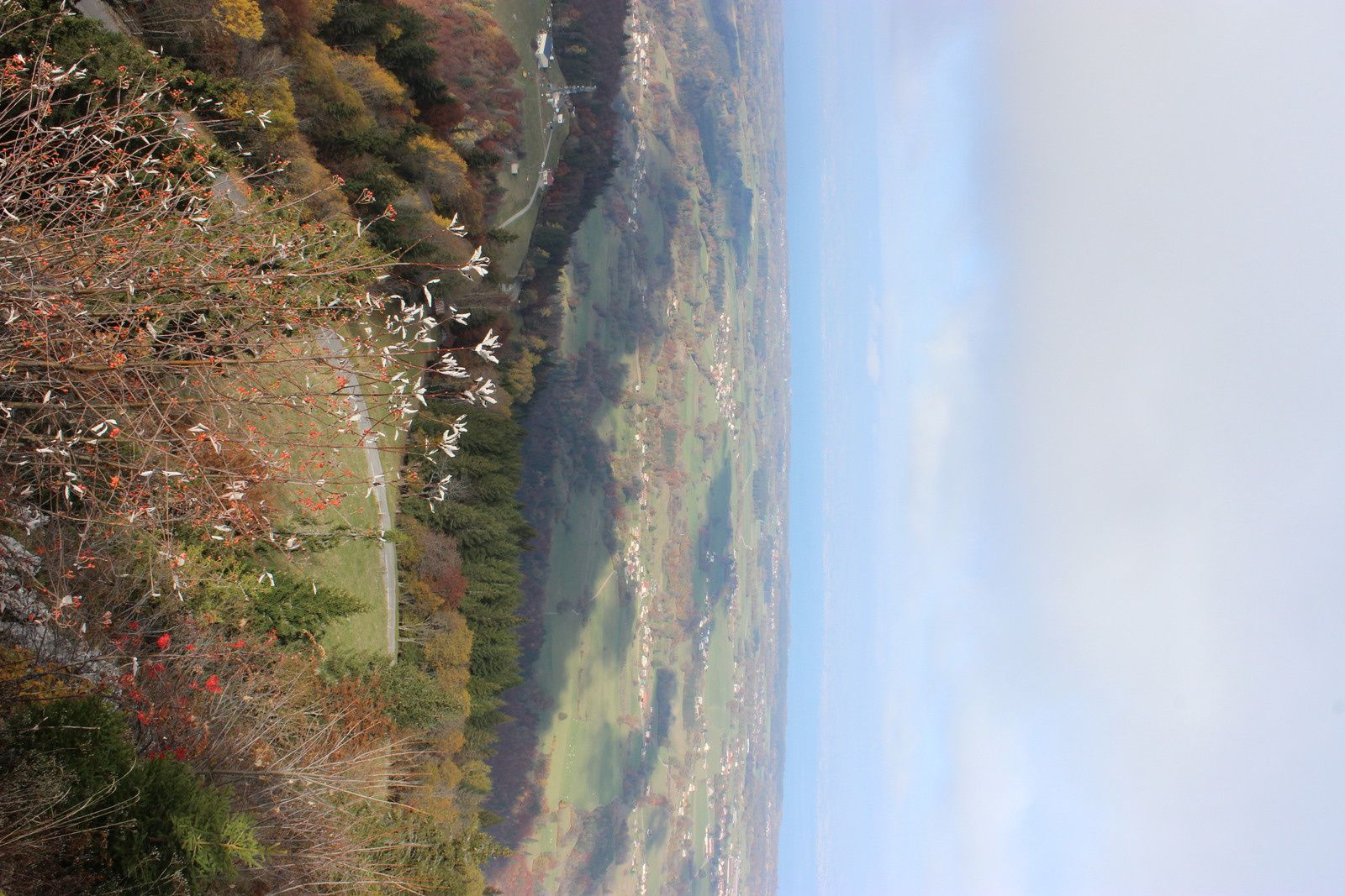 Montée au panorama de Tréchauffé