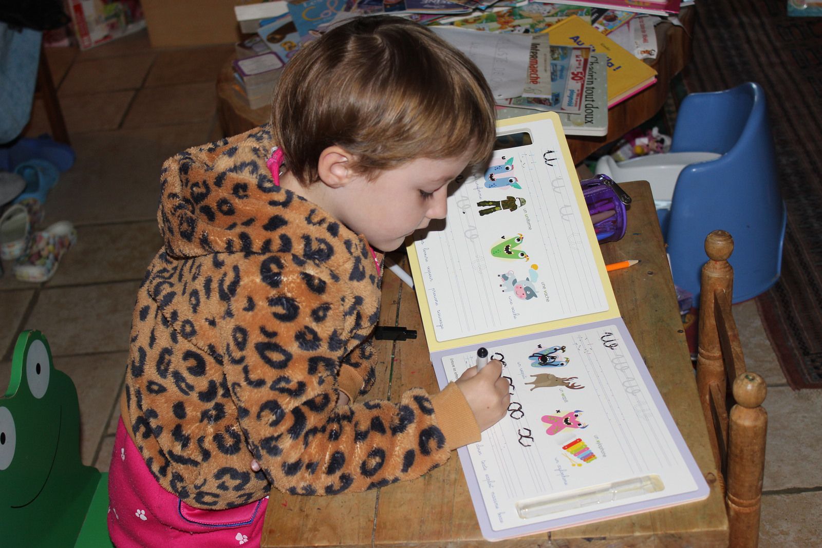 Les Apprentissages cette semaine de novembre