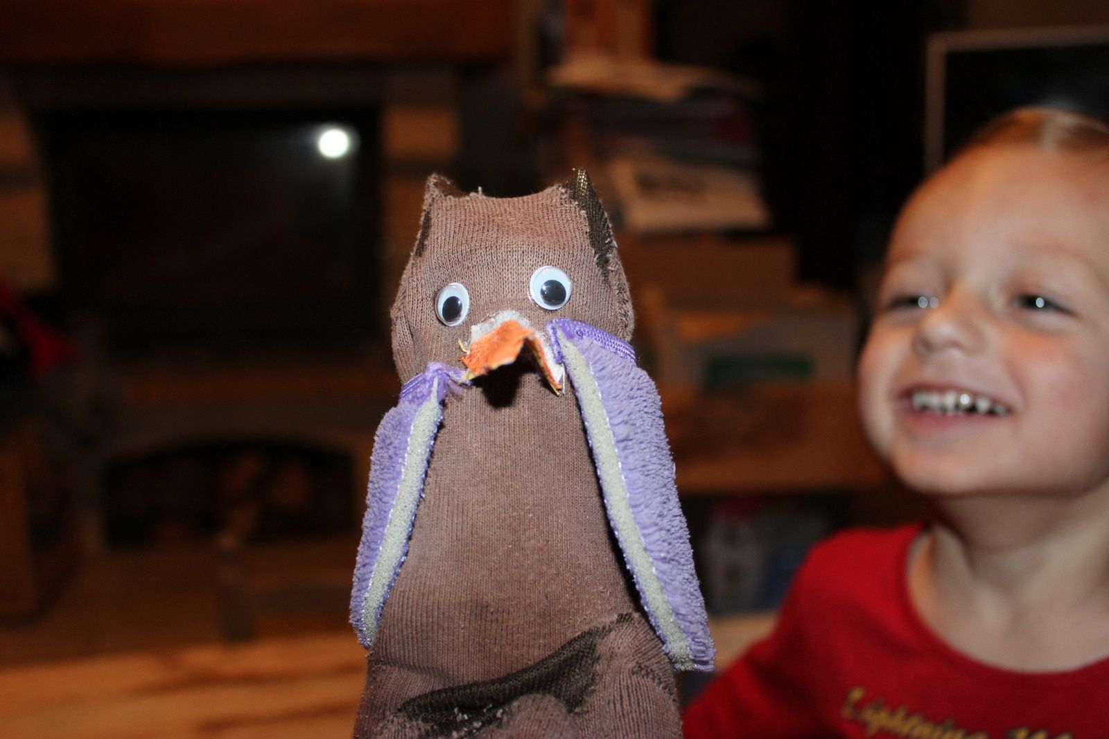 marionnette hibou