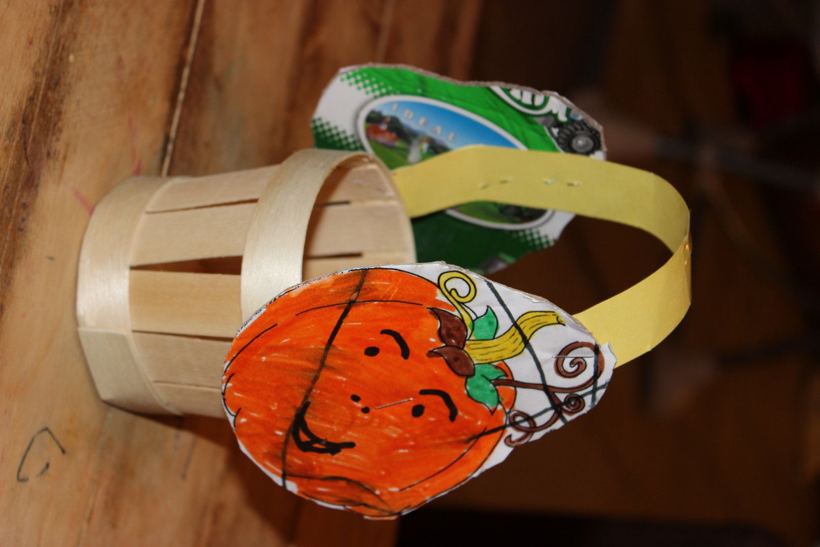 Panier d'Halloween