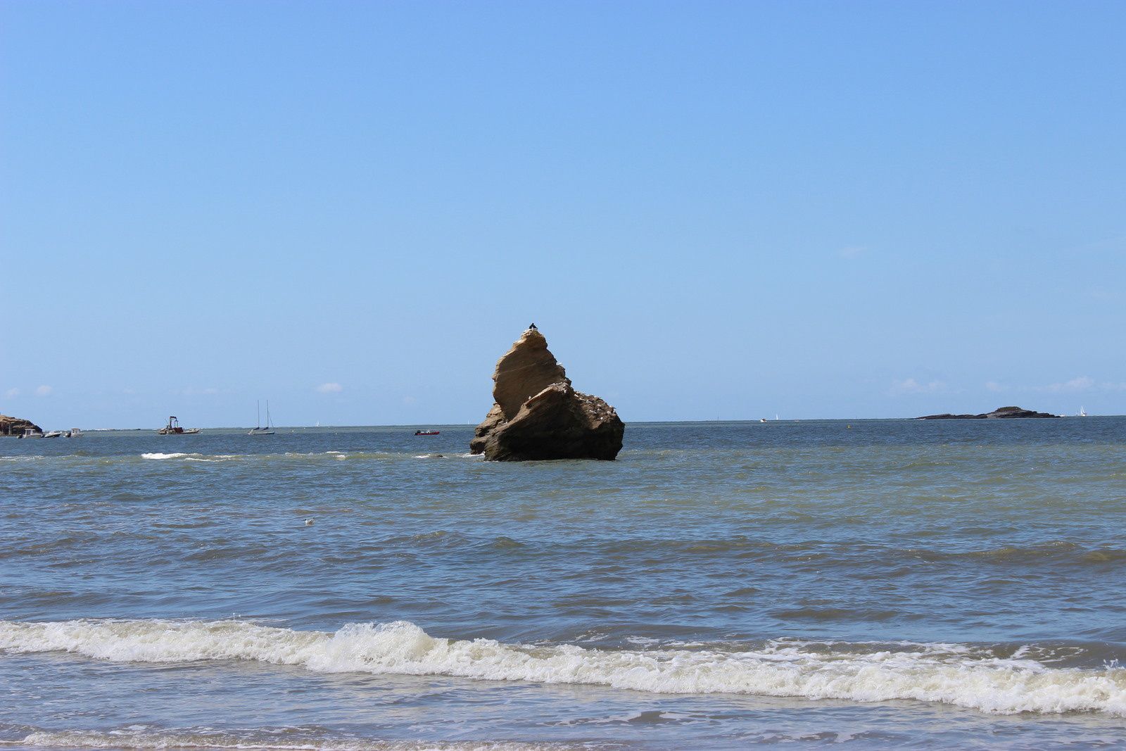 plage de la Mine d'or. possibilité de visite guidée de la mine mais pas possible avec un petit.