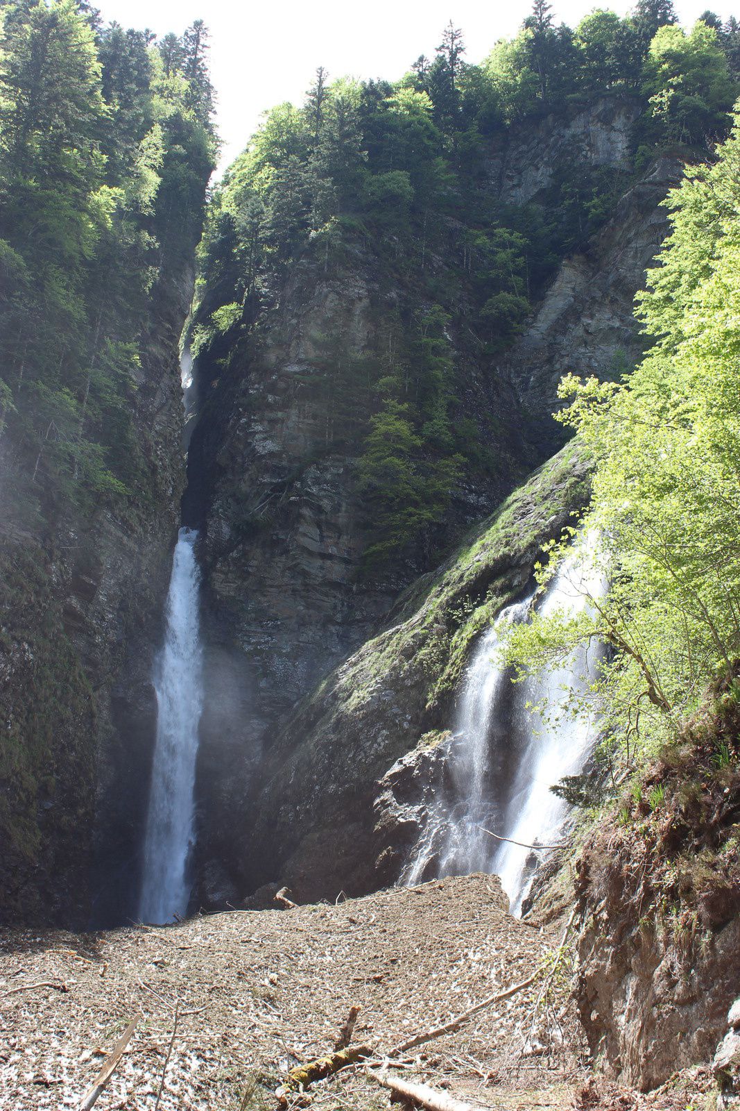 La cascade d'enfer