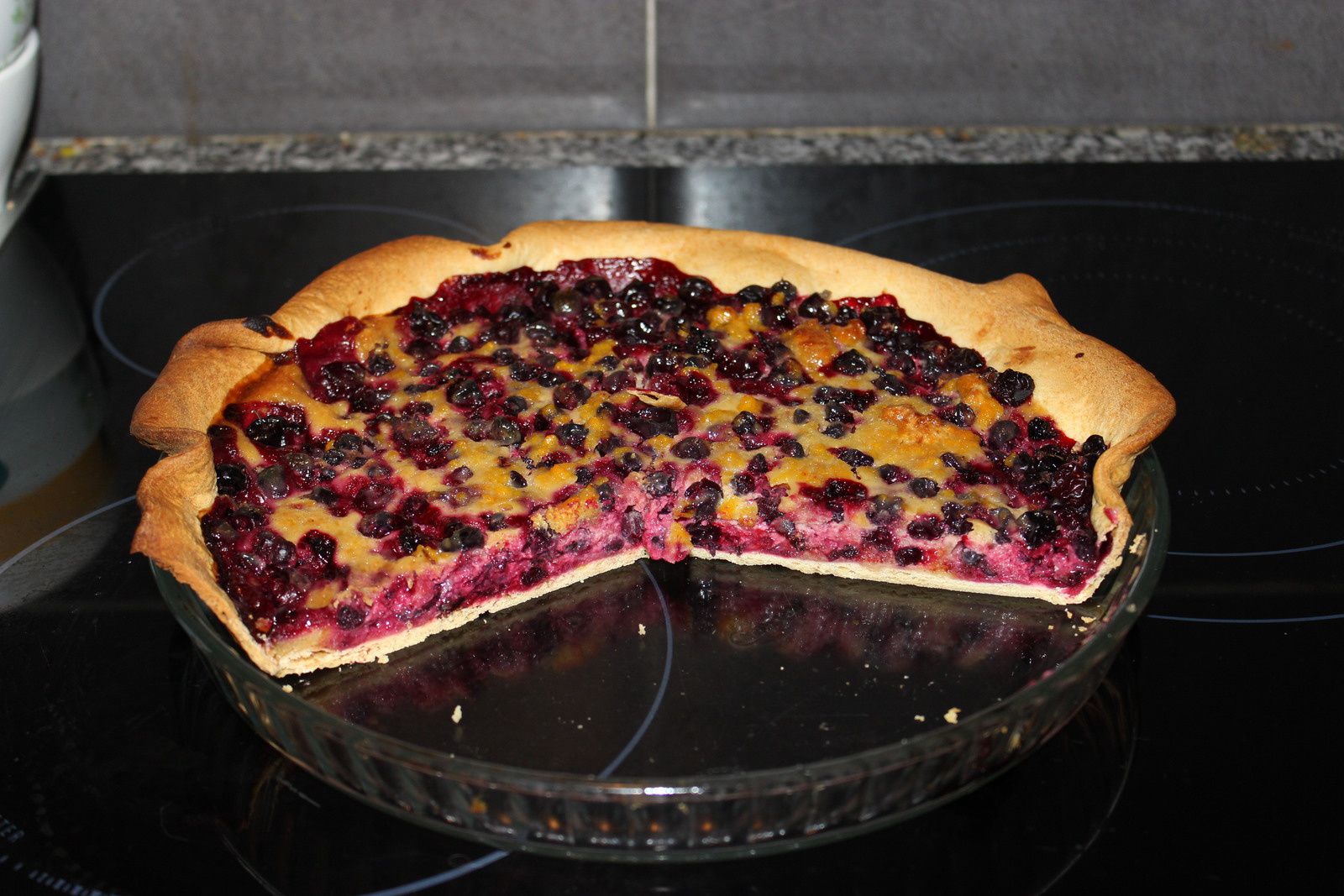 tarte aux cassis