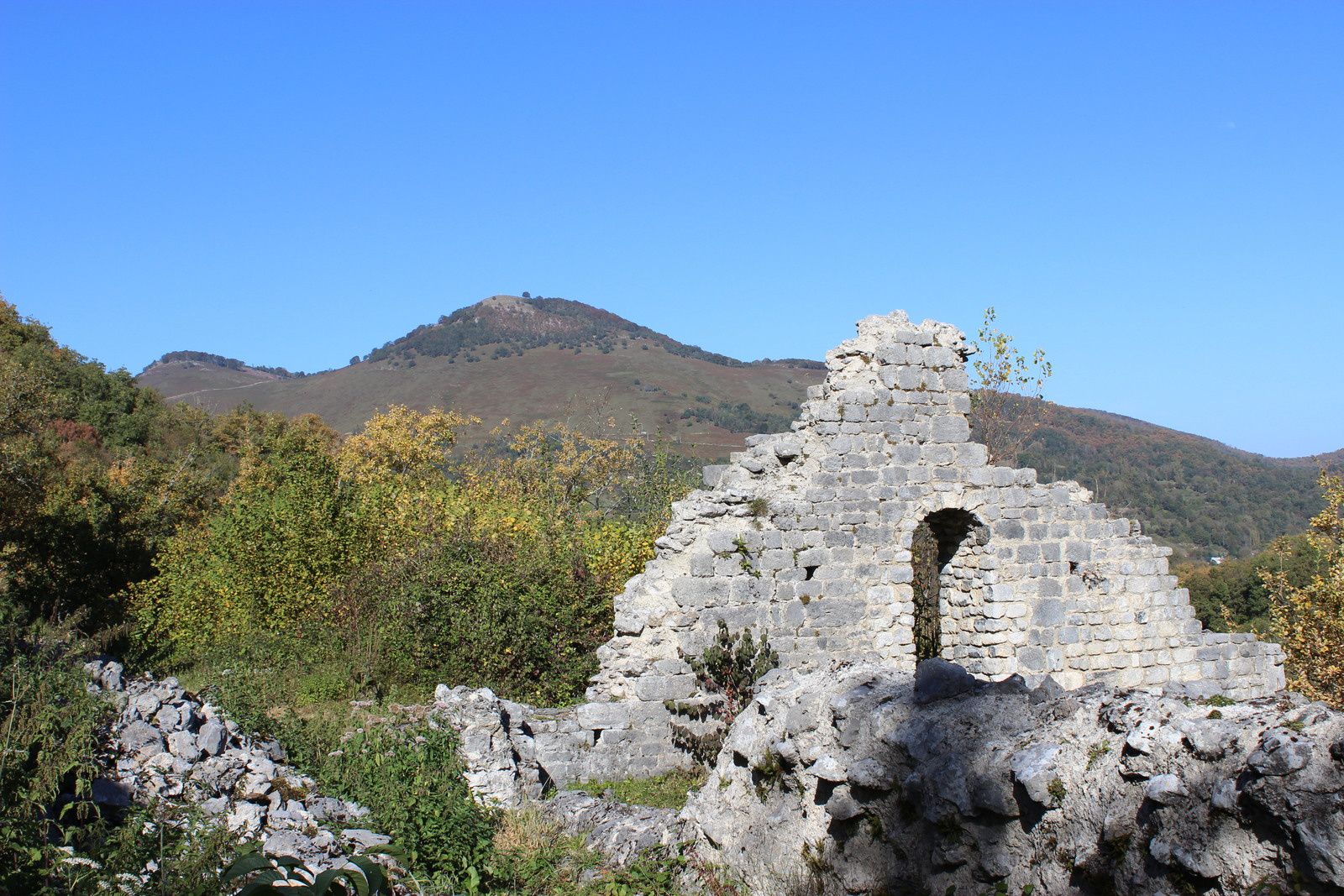 ruines du chateau des comtes de Comminges