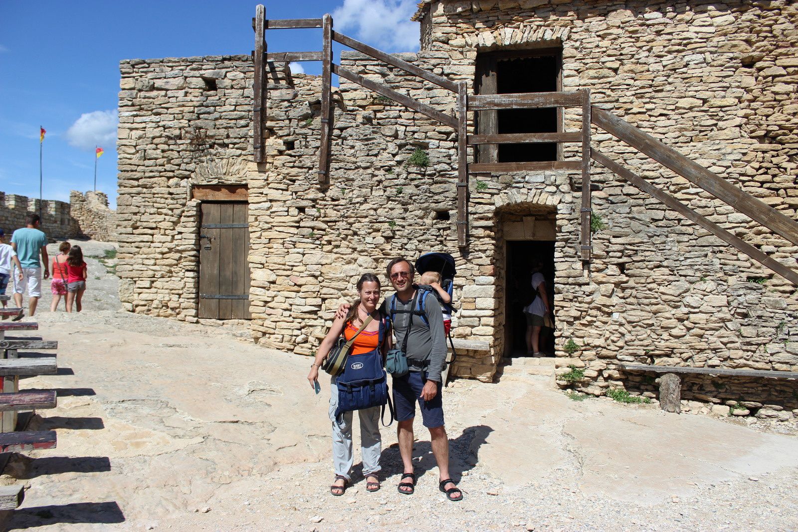 La forteresse de Mornas