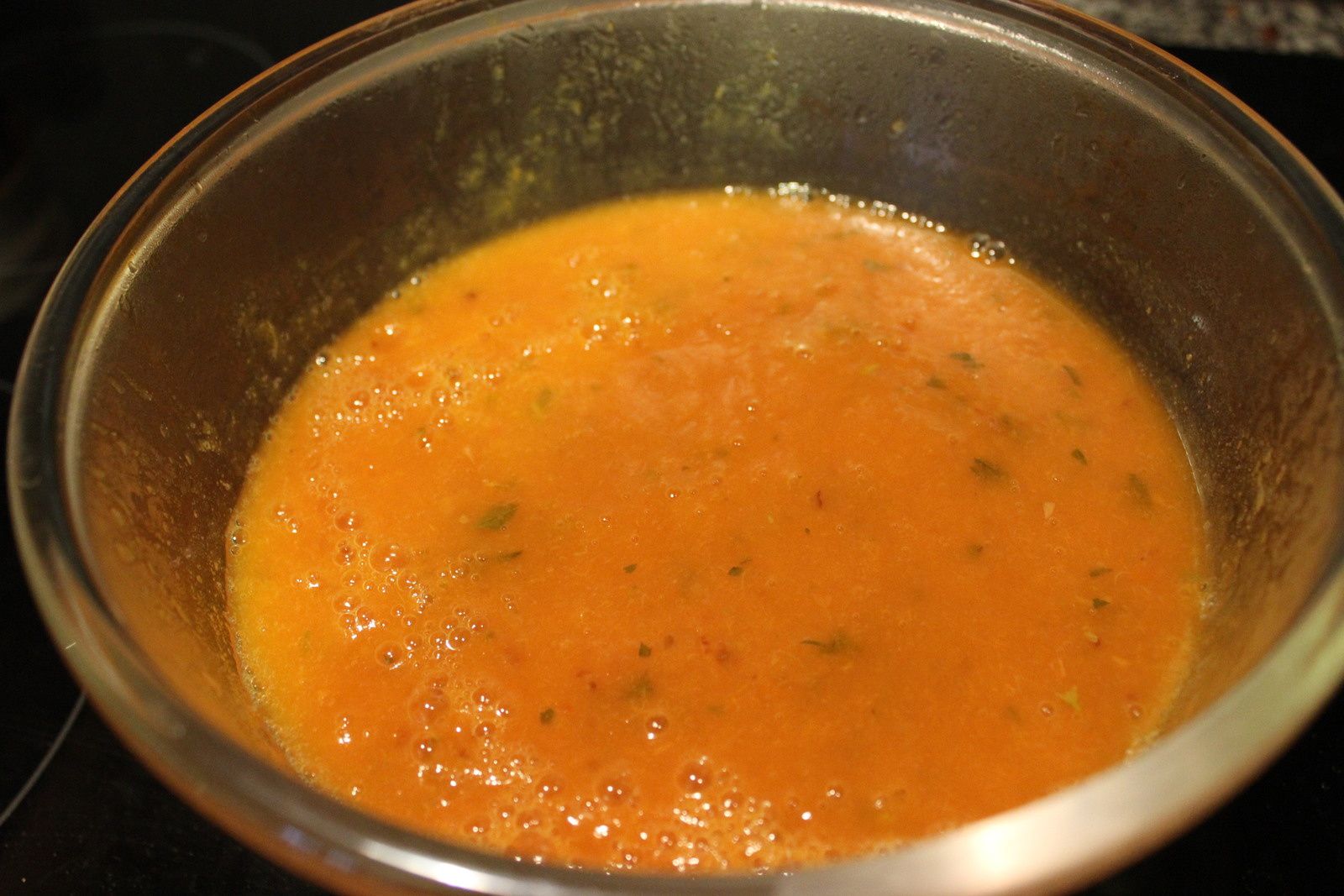 Soupe d'abricots