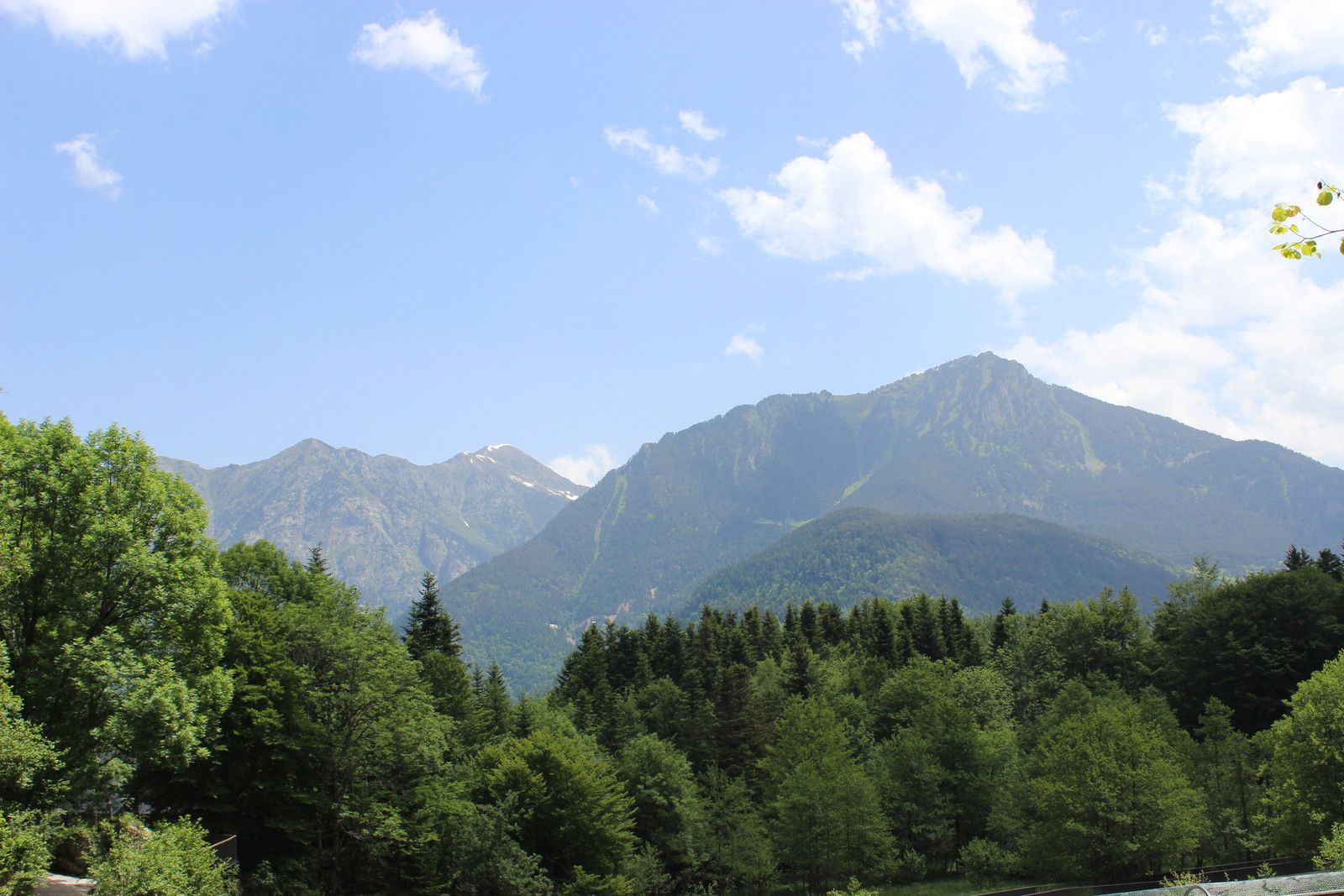 et le paysage du val d'Aran