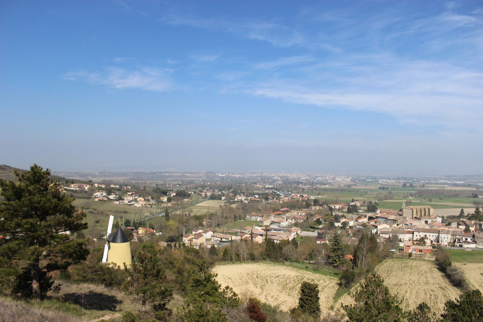 Boucle autour de Villeneuve La Comptal