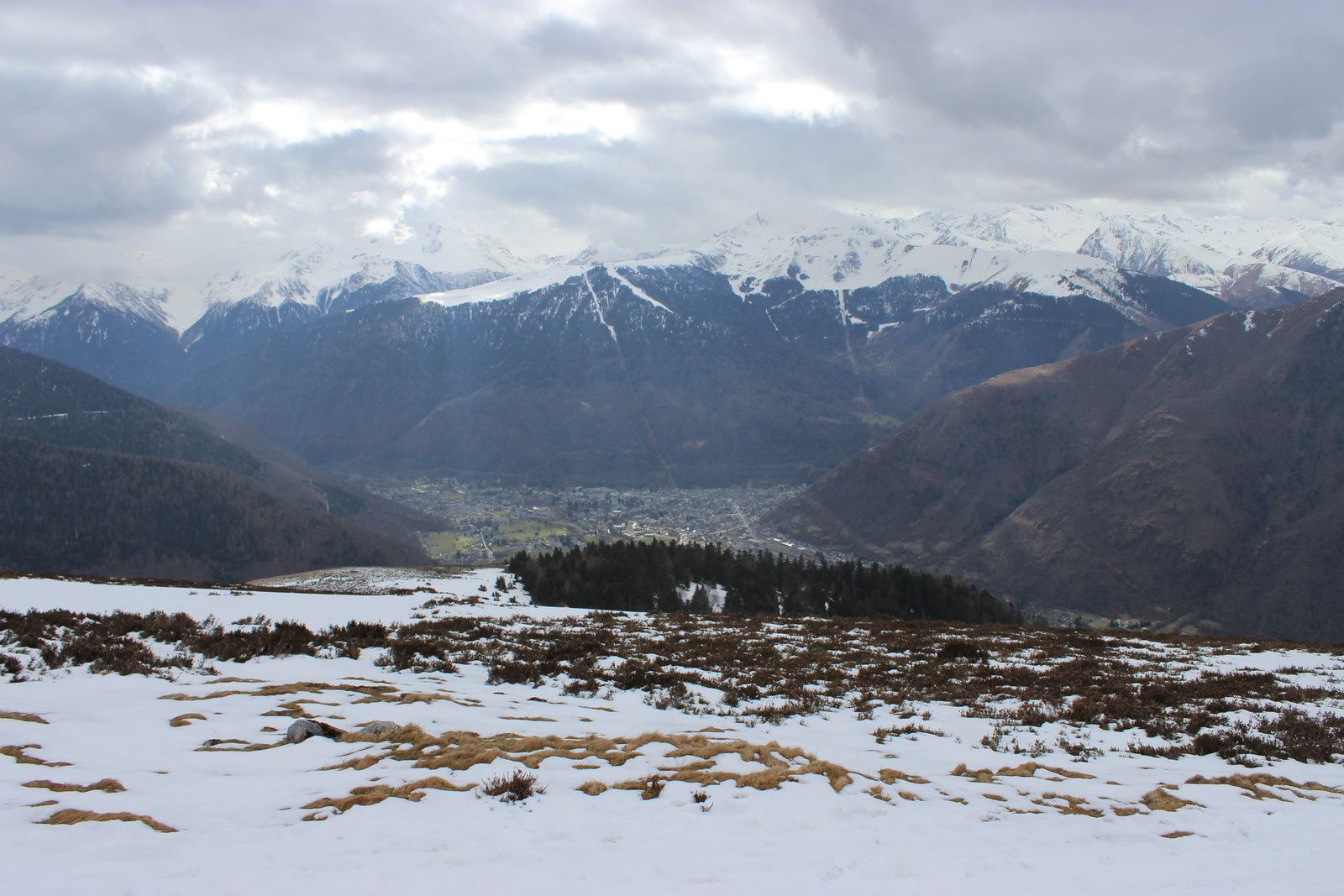 Montée à la cabane de Saunères