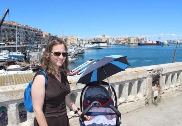 Sète en poussette