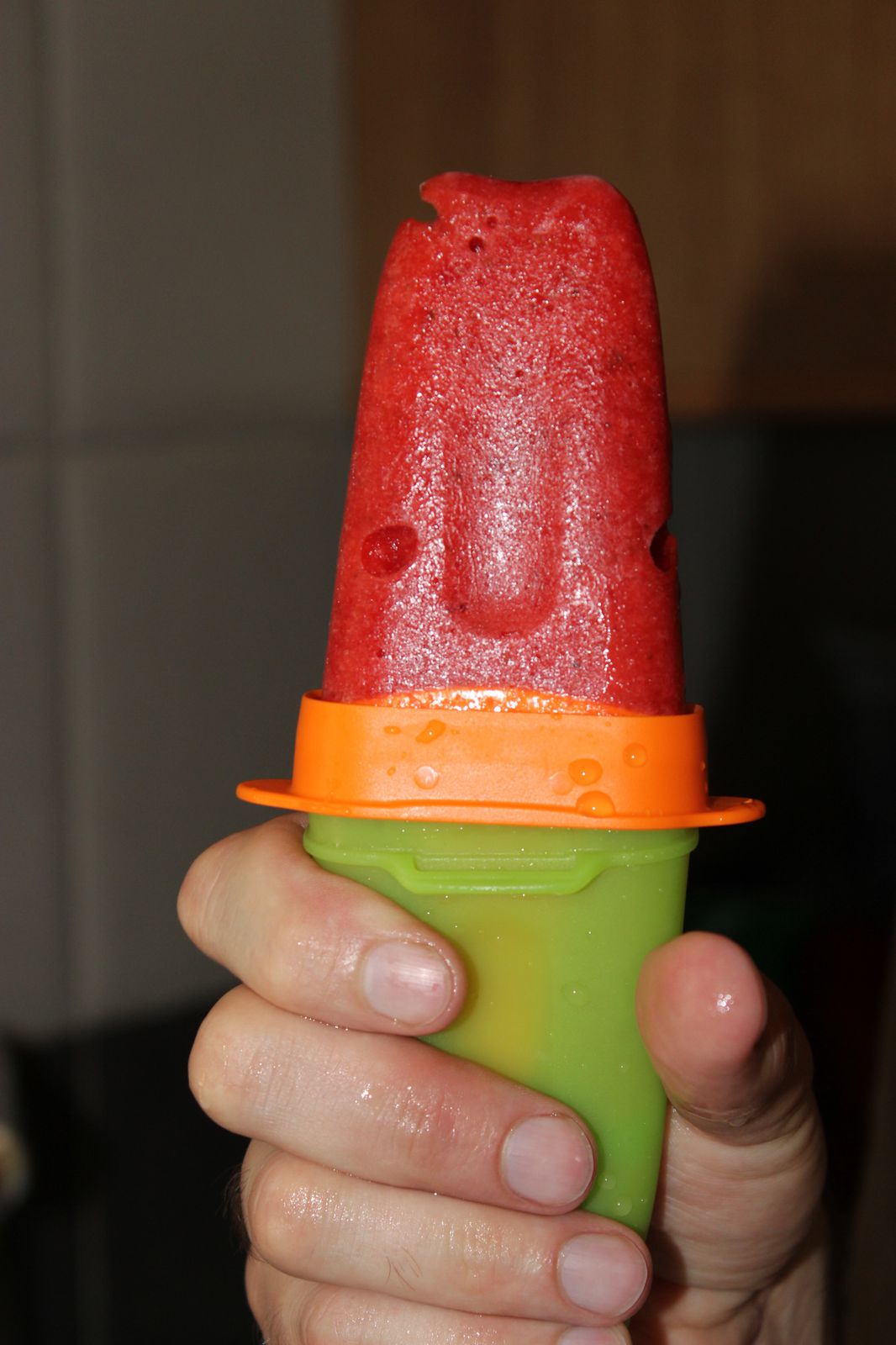 Sorbet fraise et basilic