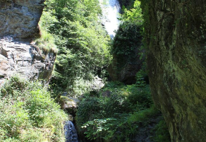 La cascade de Juzet de Luchon