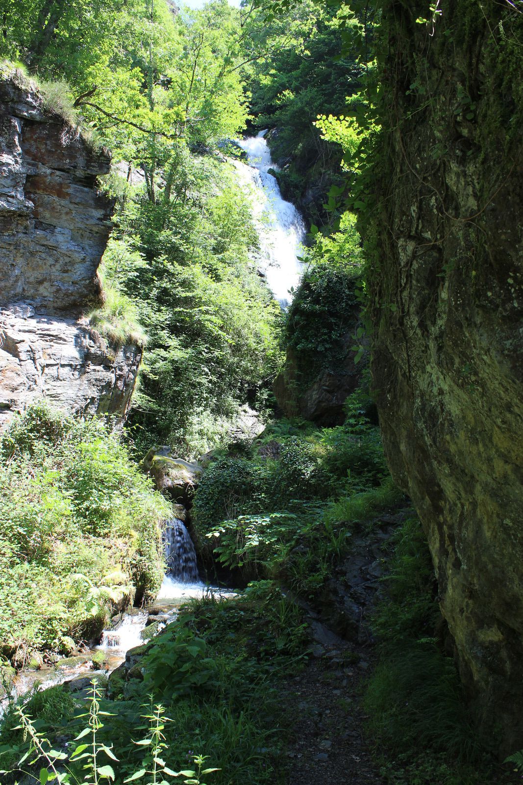 La cascade de Juzet de Luchon
