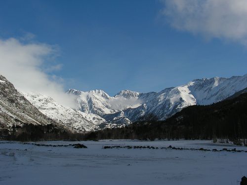 Raquettes à Porté Puymorens