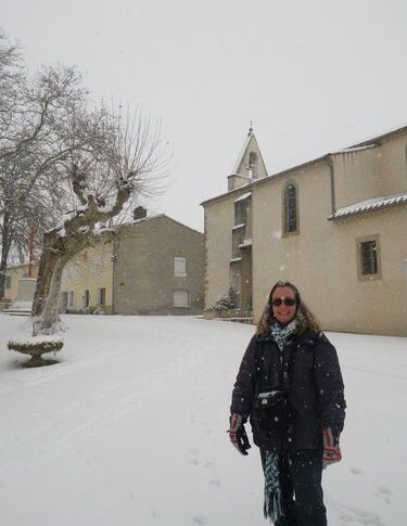 Souilhe sous la neige
