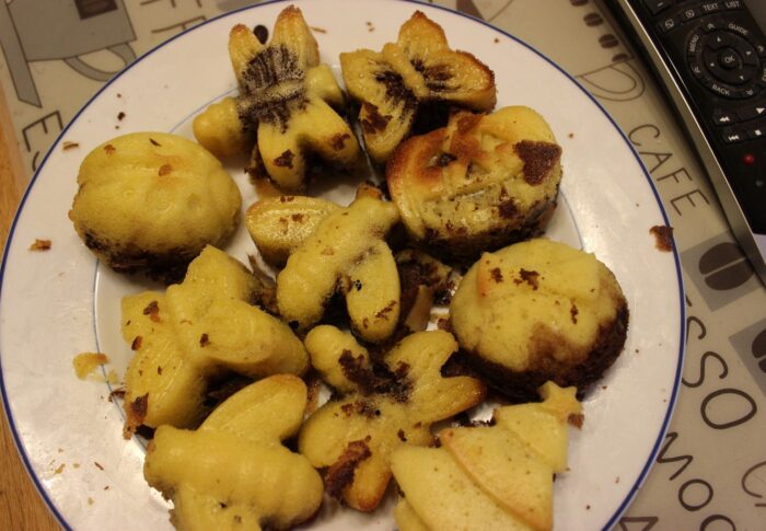 Gâteau marbré