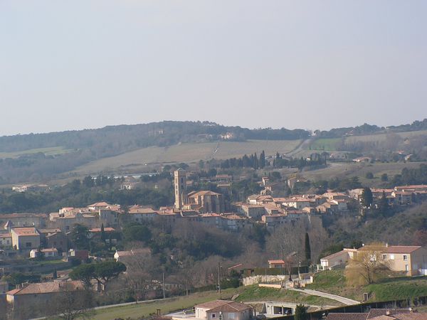 Montolieu, le chemin de St Roch