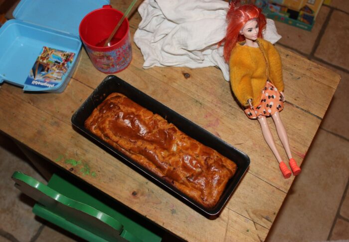 Cake salé aux tomates