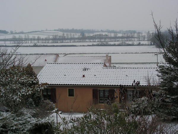 La maison sous la neige