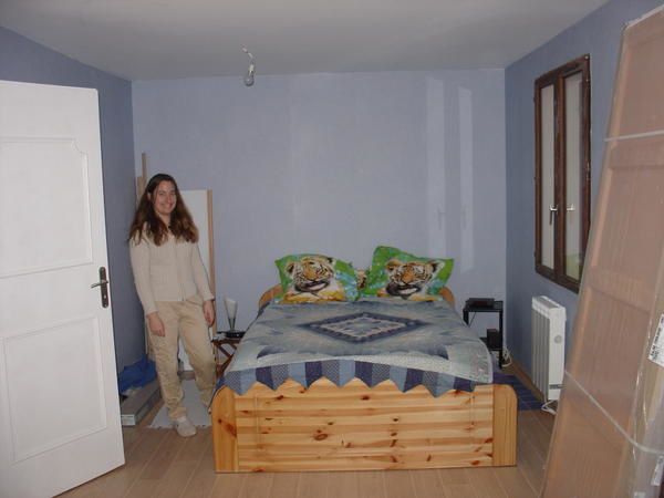 Tadam! La chambre est prête!