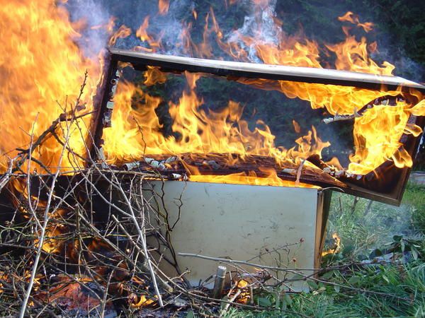 La cuisine au feu!