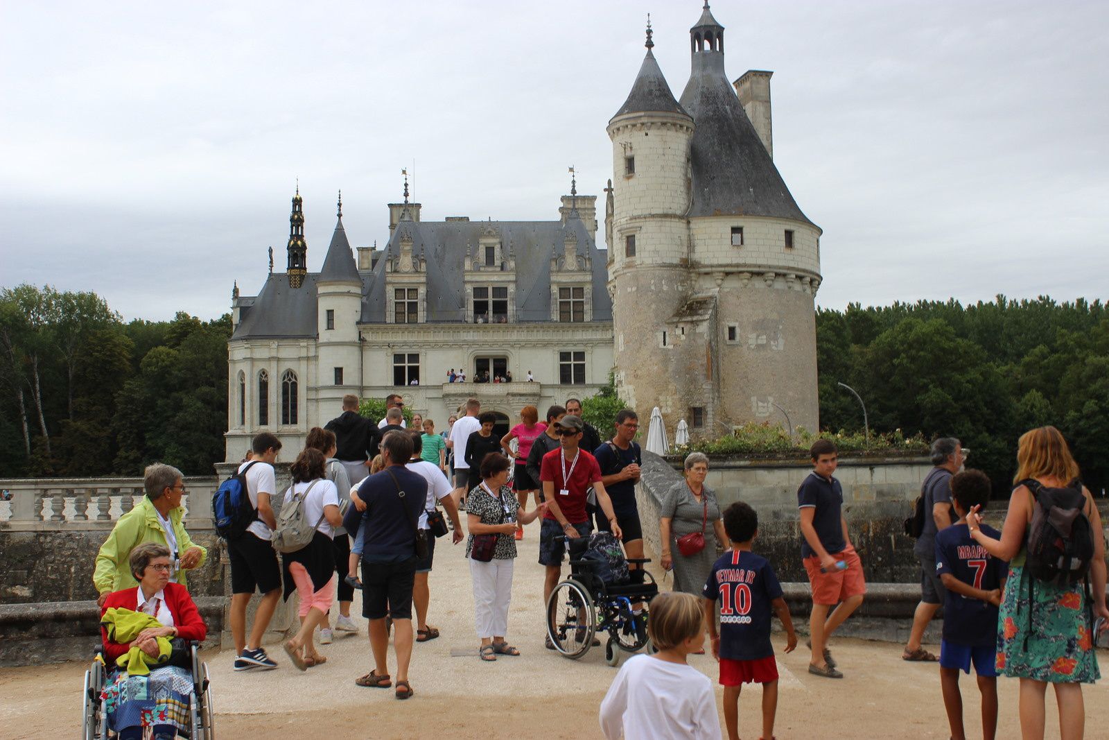 Au chateau de Chenonceau
