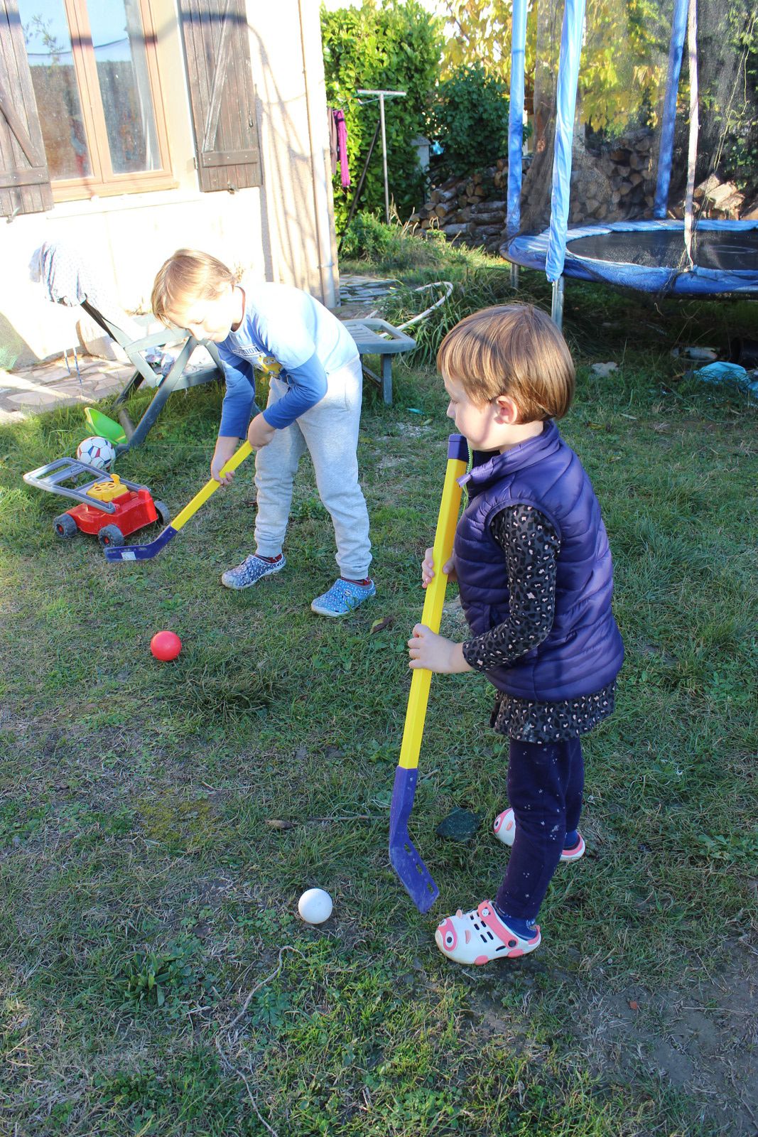 Initiation hockey sur gazon et baseball