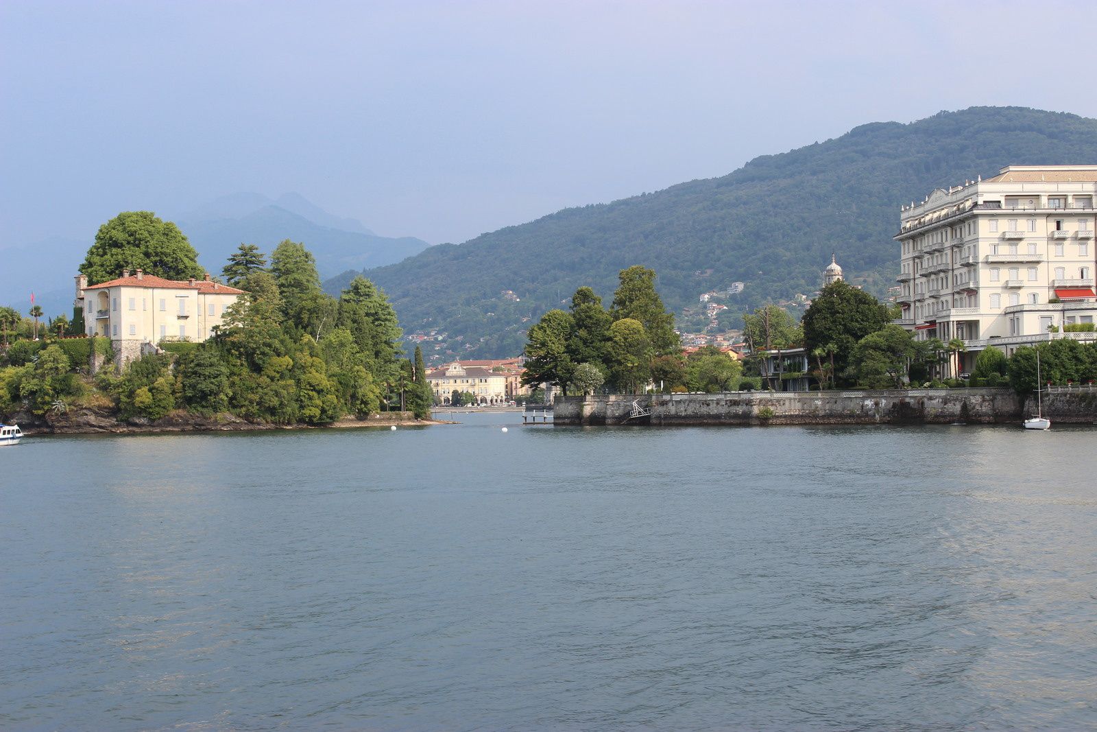 isola Madre et la navette, le palais
