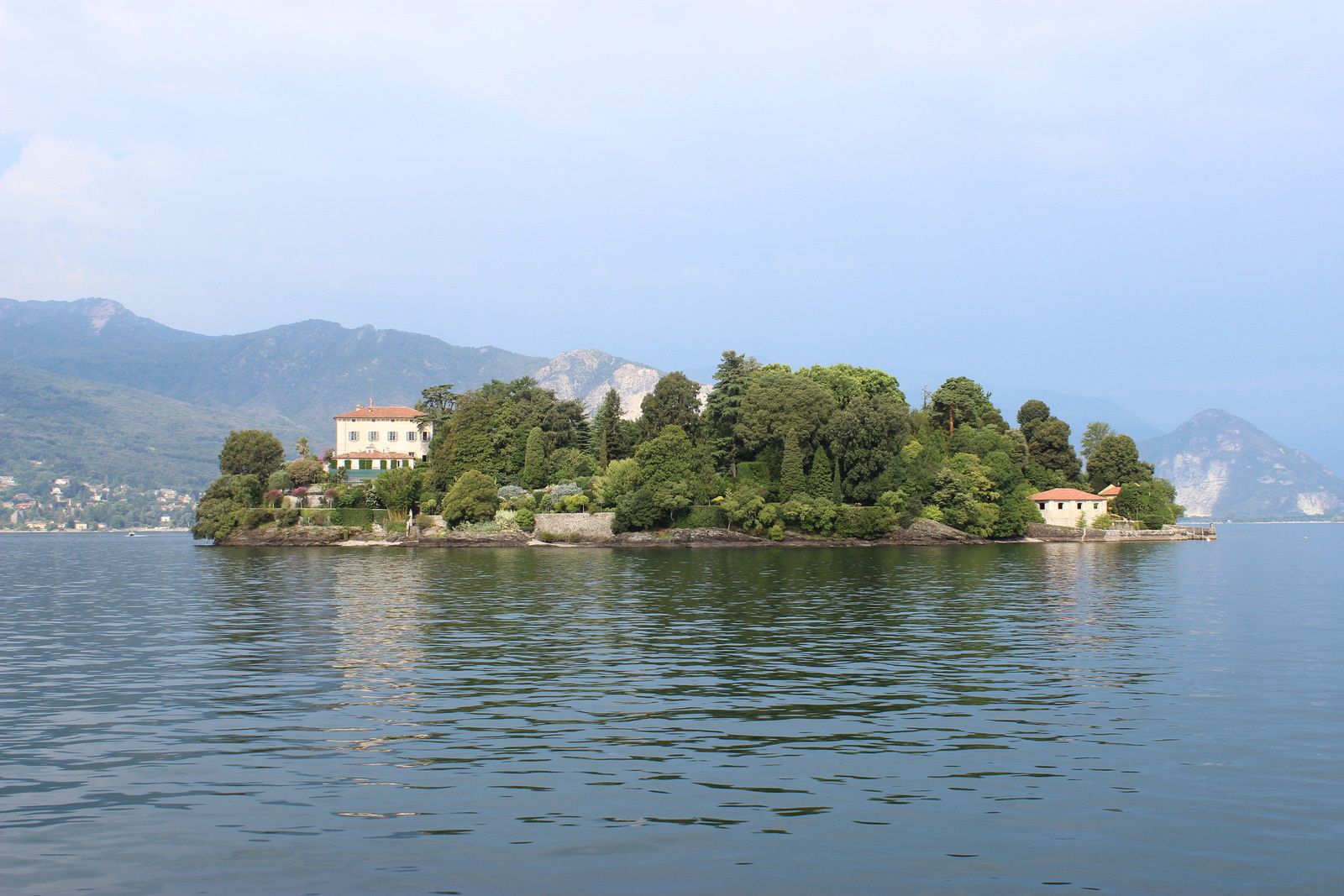 isola Madre et la navette, le palais